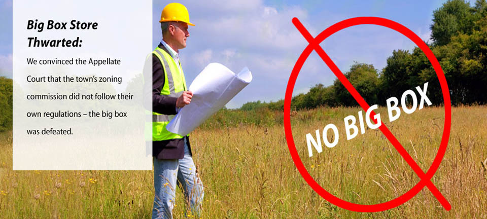 Appellate win and big box store defeated