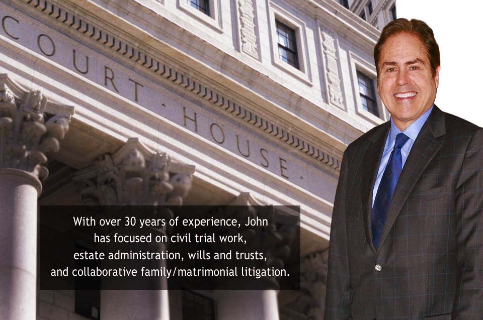 Attorney John Bonee specializes in litigation and wills and estates