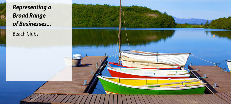 BoneeWeintraub attorneys represent a beach club in CT